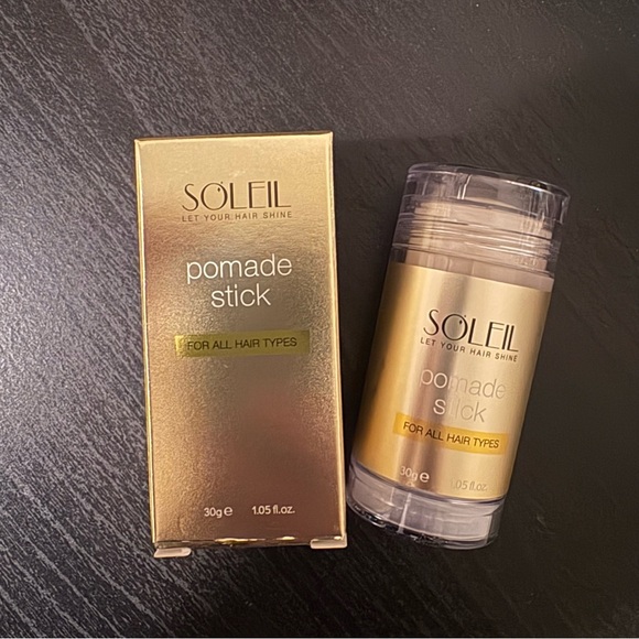 SOLEIL Pomade Hair Stick Smooths Moisturizes Tames Frizz Full Size Product - Picture 4 of 5
